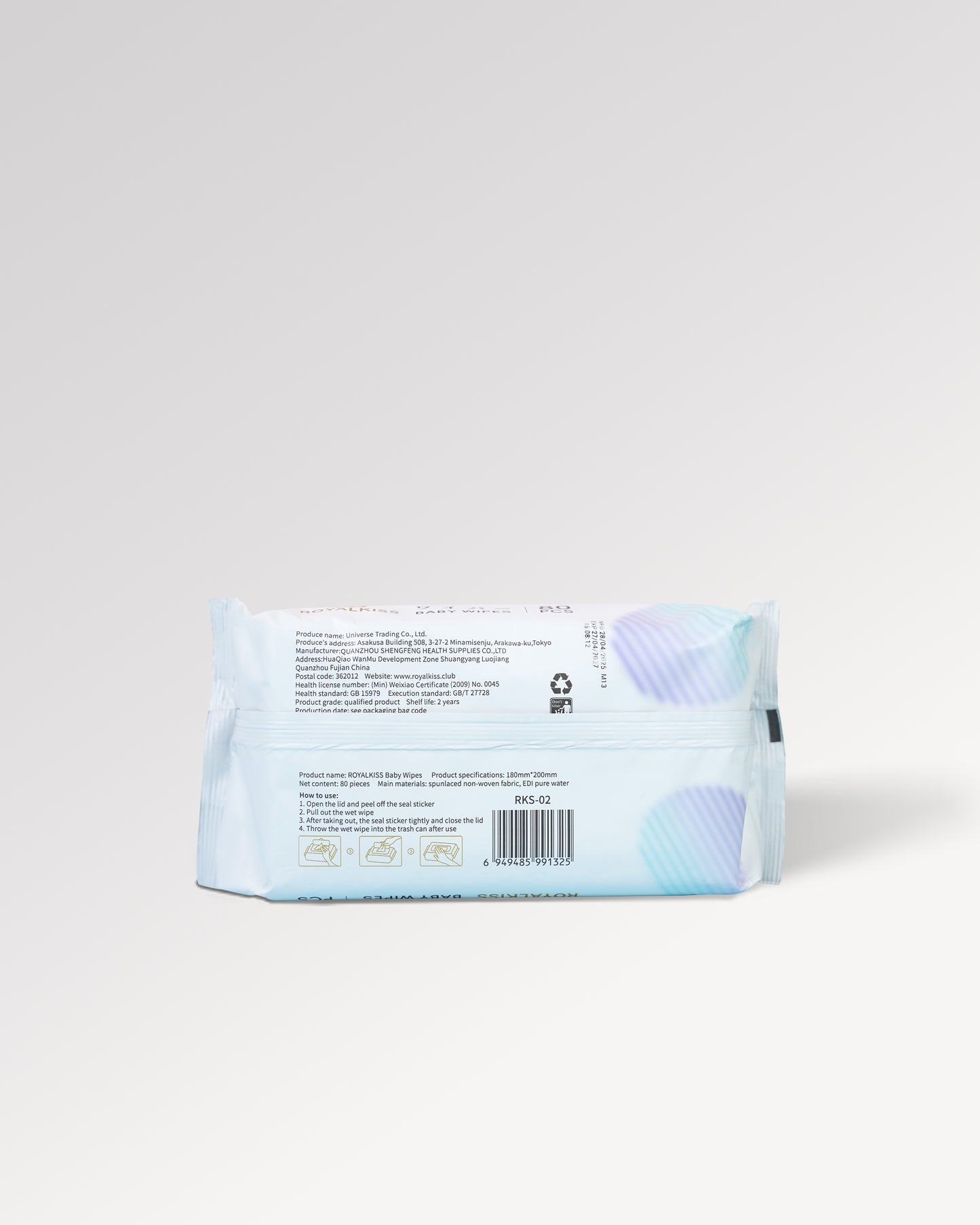 ROYALKISS Baby Wipes